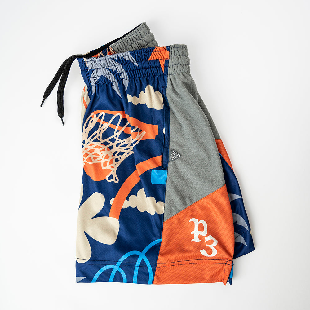 Limited Edition DRYV Baller 2.0 "Drake Cereal" Shorties basketball shorts POINT 3 Basketball