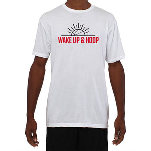 Wake Up & Hoop T-Shirt graphic T's POINT 3 Basketball