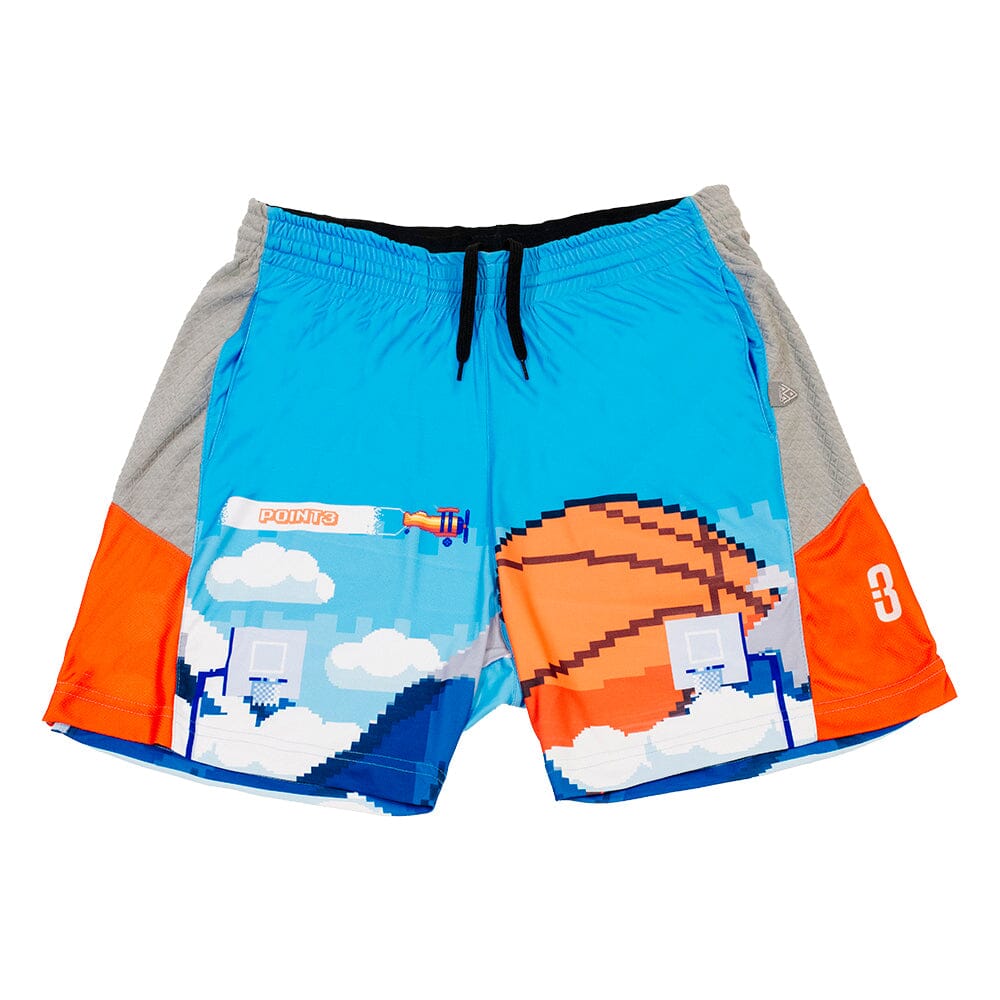 “8 - bit” DRYV Baller 2.0 Shorties - POINT 3 Basketball