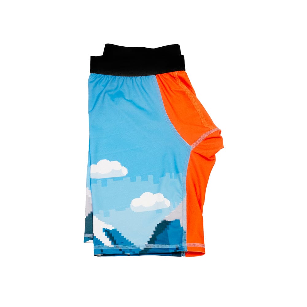 “8 - bit” Triple Threat Compression Shorts - POINT 3 Basketball