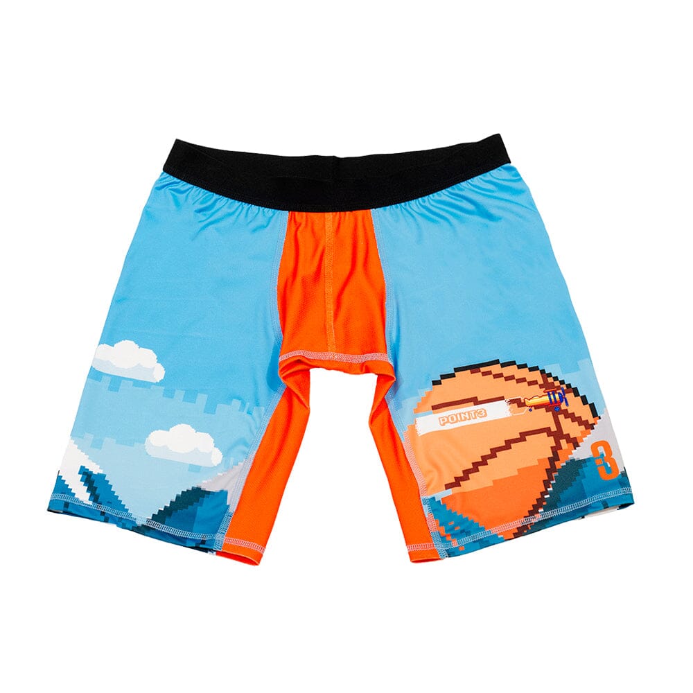 “8 - bit” Triple Threat Compression Shorts - POINT 3 Basketball