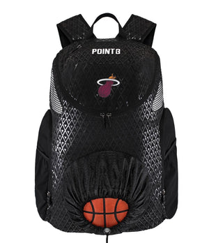 Miami Heat - Road Trip 2.0 Basketball Backpack Basketball Accessories POINT 3 Basketball