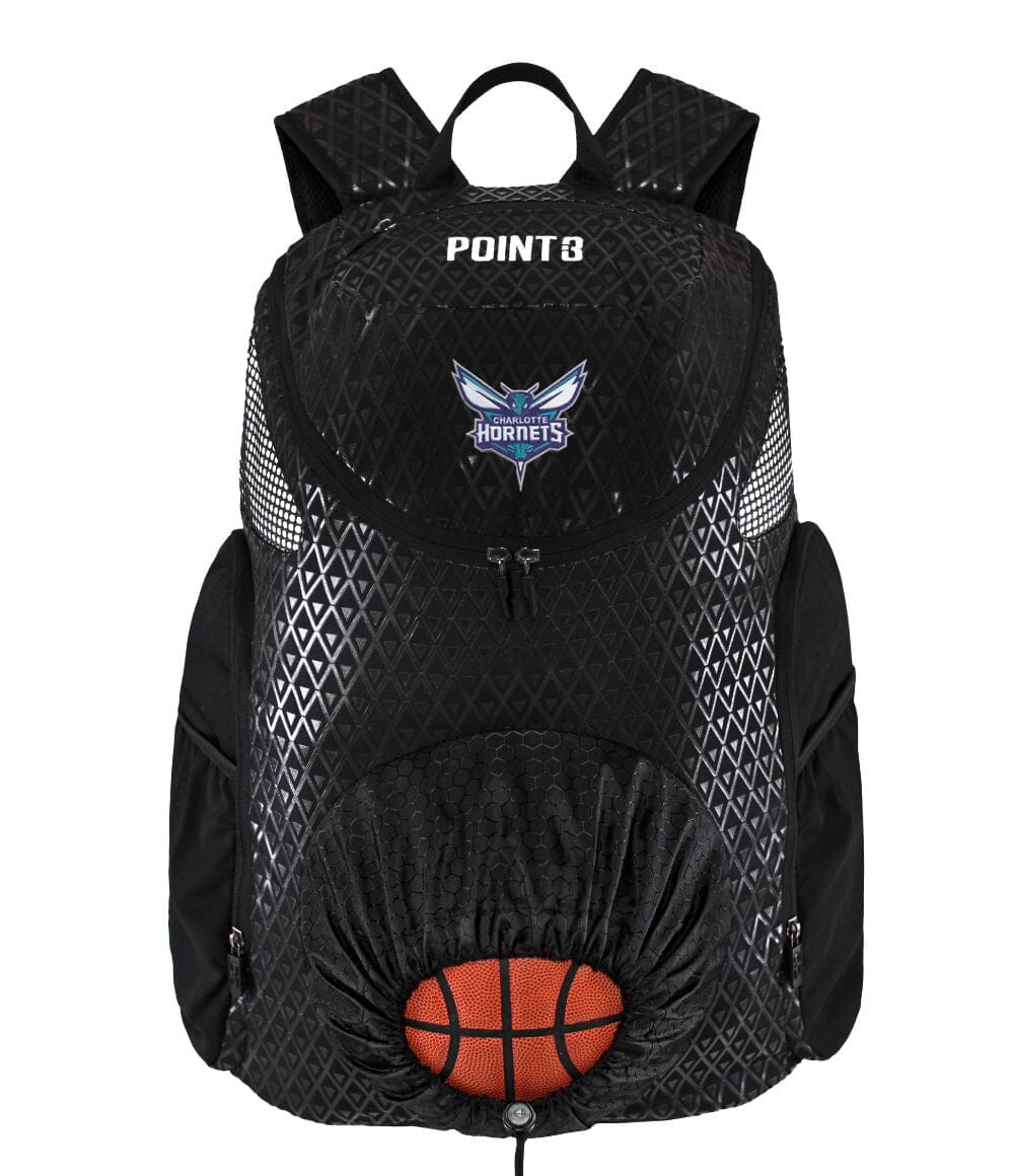 Charlotte Hornets - Road Trip 2.0 Basketball Backpack - POINT 3 Basketball