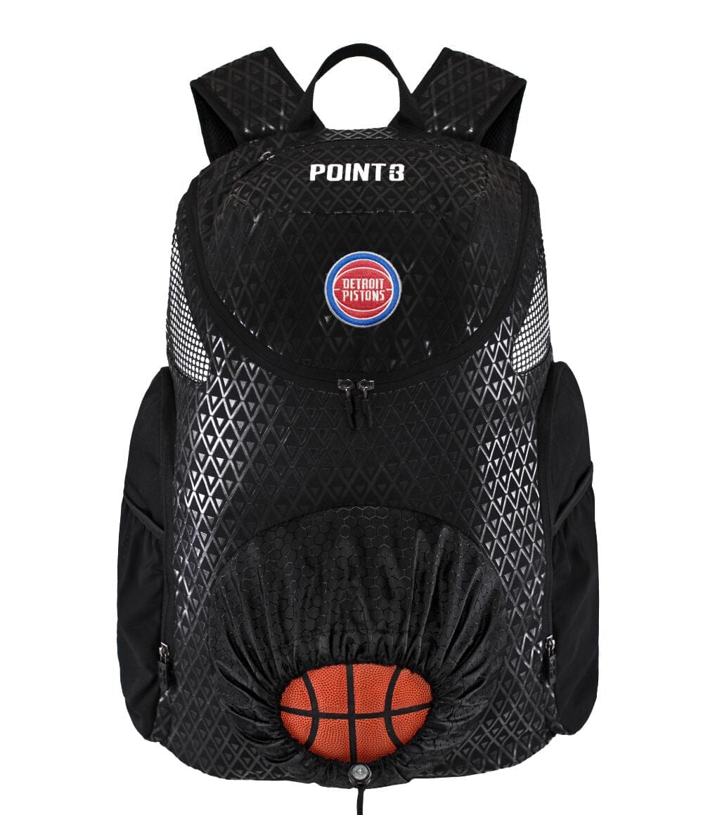 Detroit Pistons - Road Trip 2.0 Basketball Backpack - POINT 3 Basketball