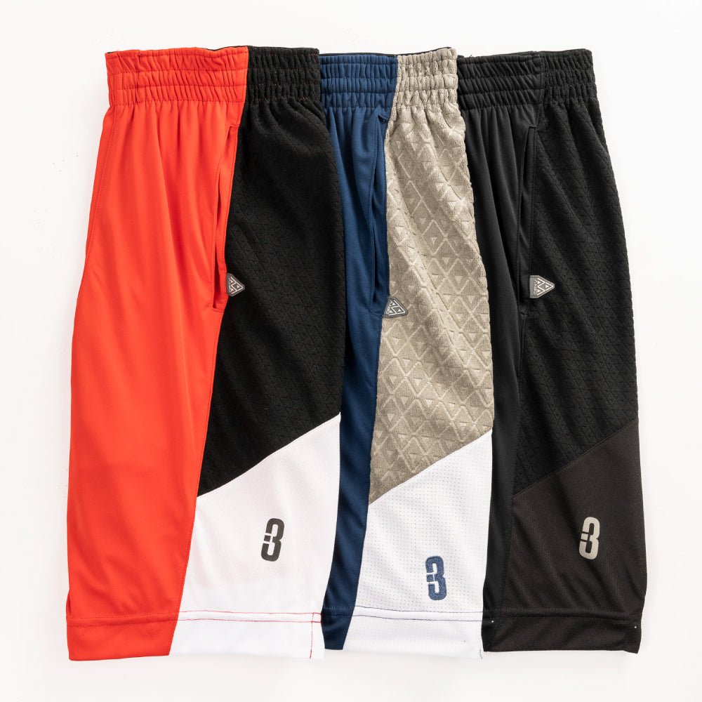 DRYV Baller 2.0 Mens Dry Hand Zone Basketball Shorts - POINT 3 Basketball