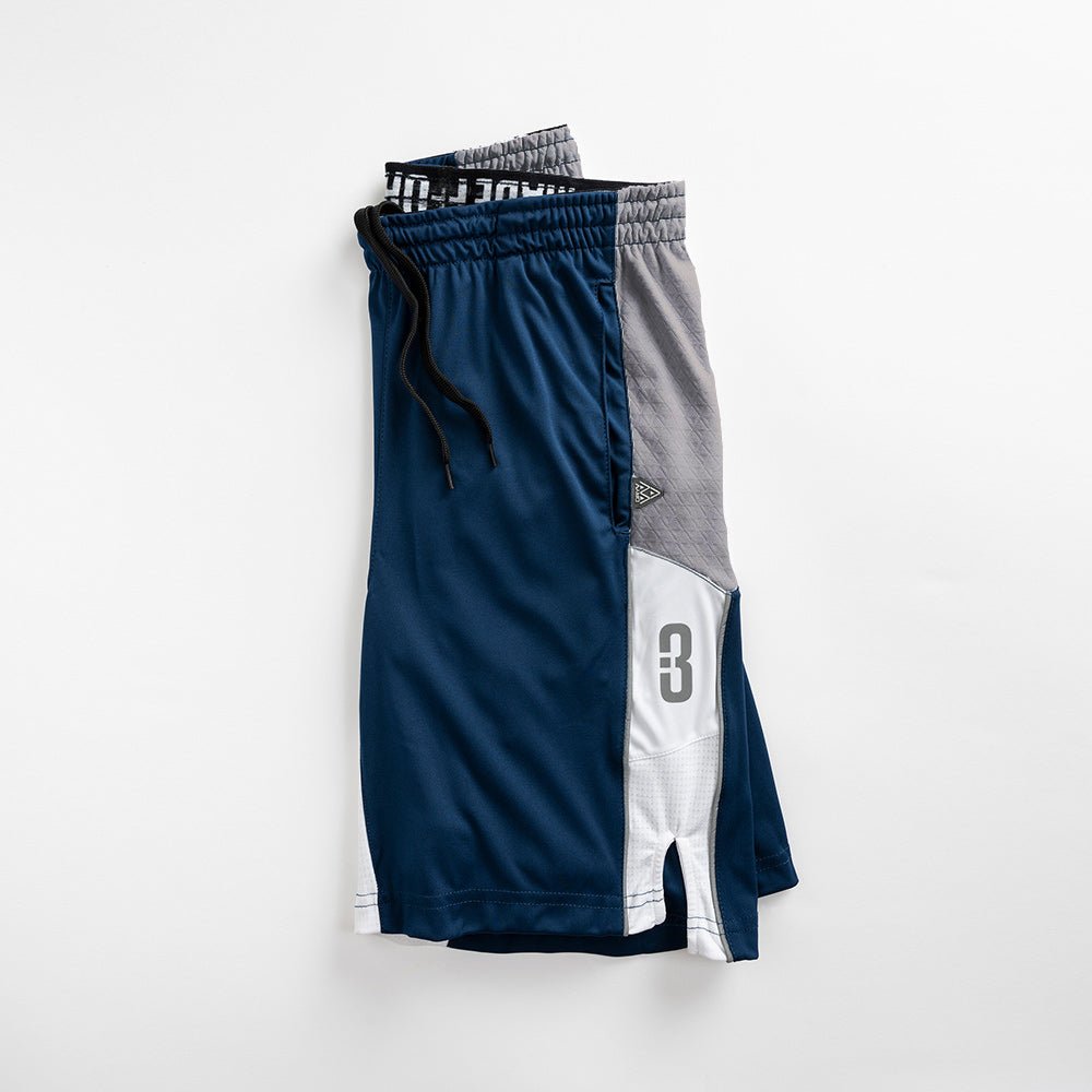 DRYV Baller 3.0 Men's Dry Hand Zone Basketball Shorts - POINT 3 Basketball