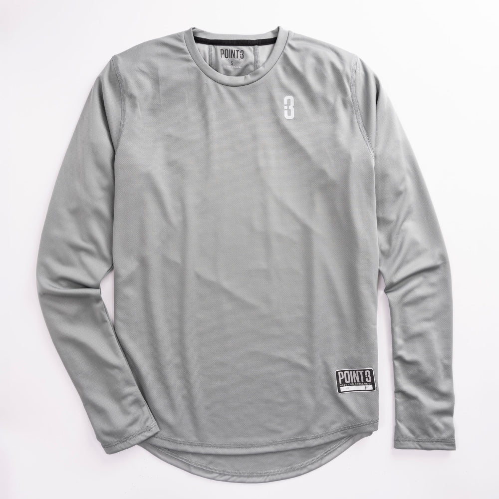 Fadeaway Long Sleeve Shooting Shirt - POINT 3 Basketball