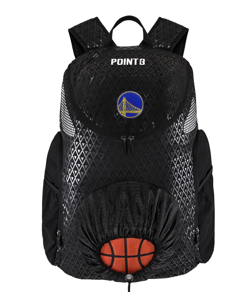 Golden State Warriors - Road Trip 2.0 Basketball Backpack - POINT 3 Basketball