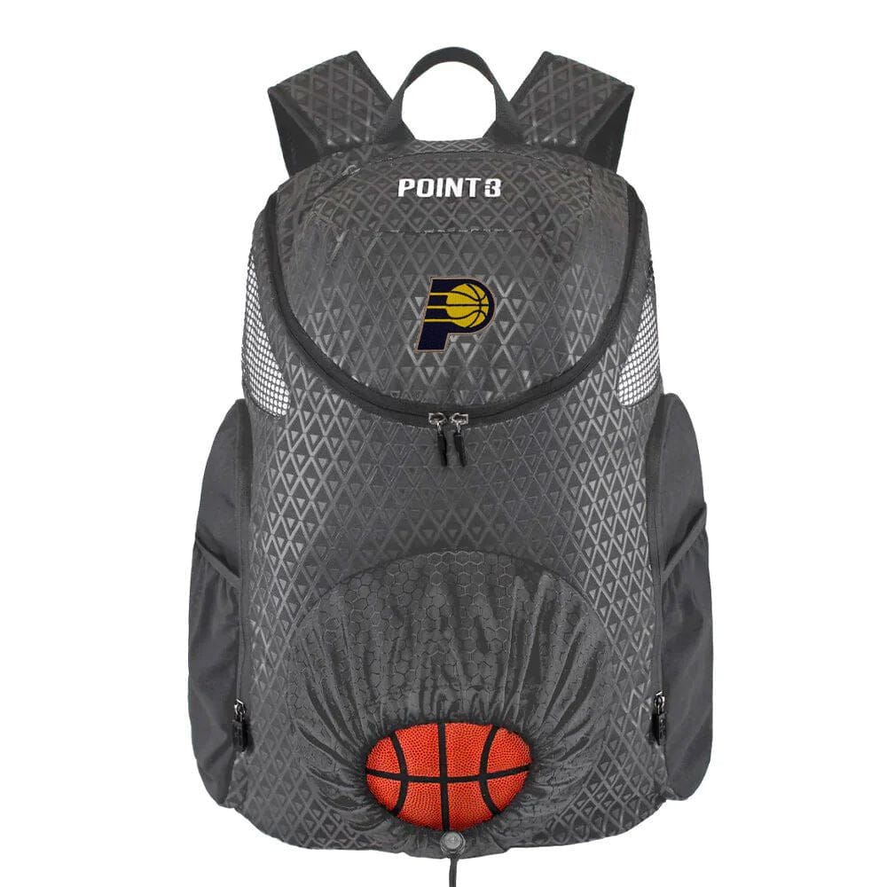 Indiana Pacers - Road Trip 2.0 Basketball Backpack - POINT 3 Basketball