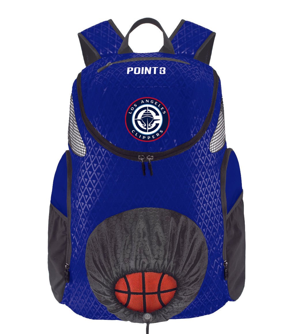 Los Angeles Clippers - Road Trip 2.0 Basketball Backpack - POINT 3 Basketball