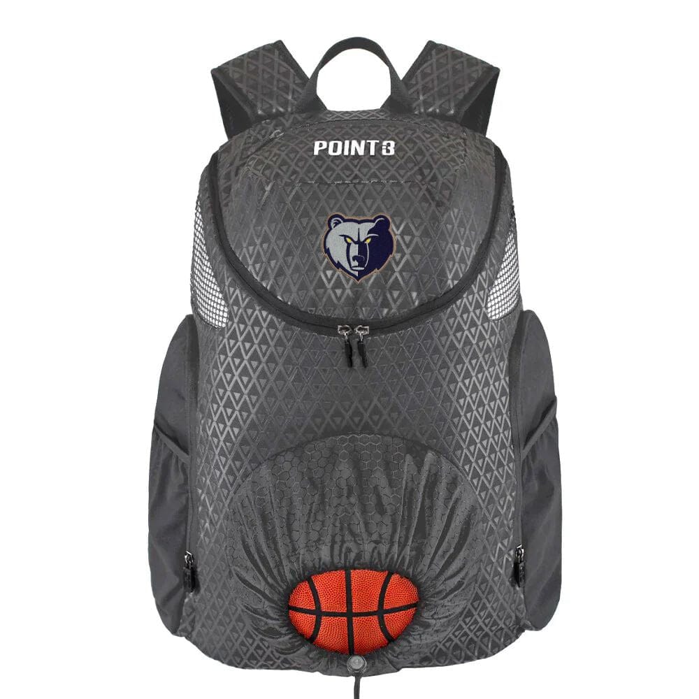 Memphis Grizzlies - Road Trip 2.0 Basketball Backpack - POINT 3 Basketball