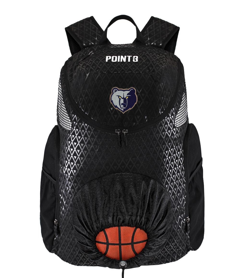 Memphis Grizzlies - Road Trip 2.0 Basketball Backpack - POINT 3 Basketball