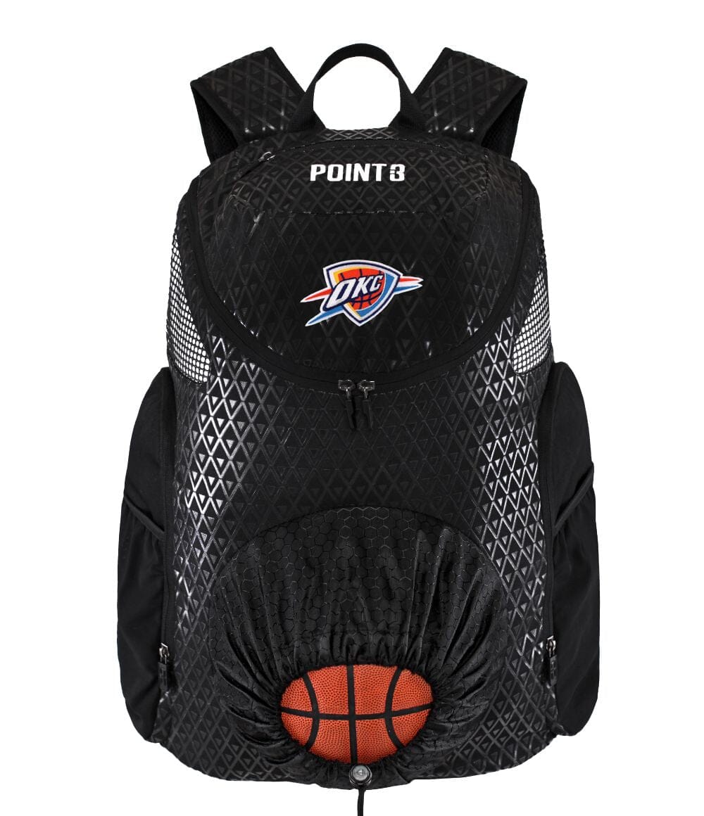 Oklahoma City Thunder - Road Trip 2.0 Basketball Backpack - POINT 3 Basketball