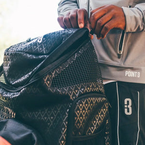 BOSTON CELTICS FAN KIT: Road Trip Backpack + FREE ISlides! Basketball Accessories POINT3 Gear