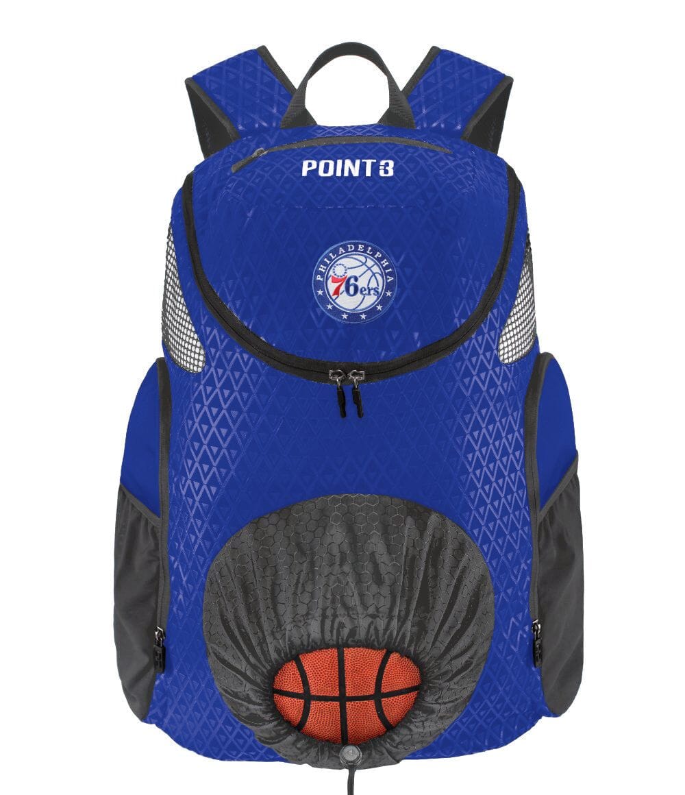 Philadelphia 76ers - Road Trip 2.0 Basketball Backpack - POINT 3 Basketball