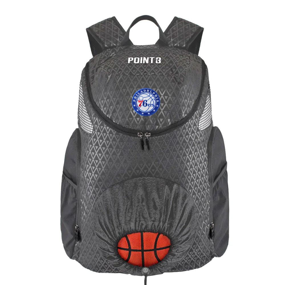 Philadelphia 76ers - Road Trip 2.0 Basketball Backpack - POINT 3 Basketball