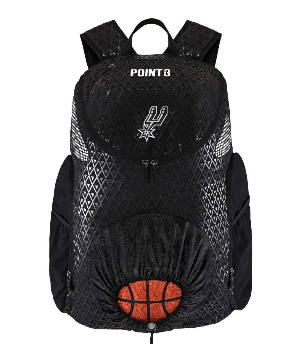 San Antonio Spurs - Road Trip 2.0 Basketball Backpack - POINT 3 Basketball