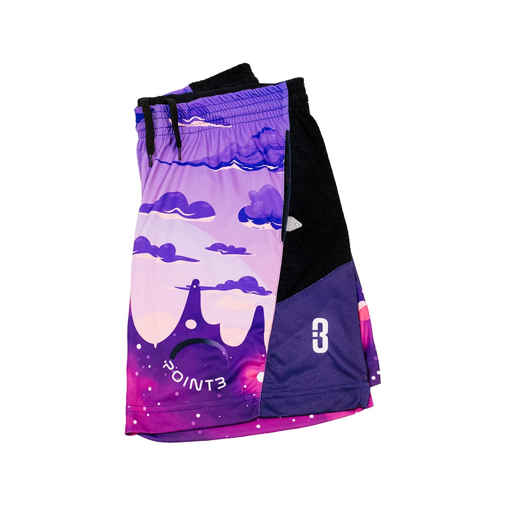 “Space Walk” DRYV Baller 2.0 Shorties - POINT 3 Basketball