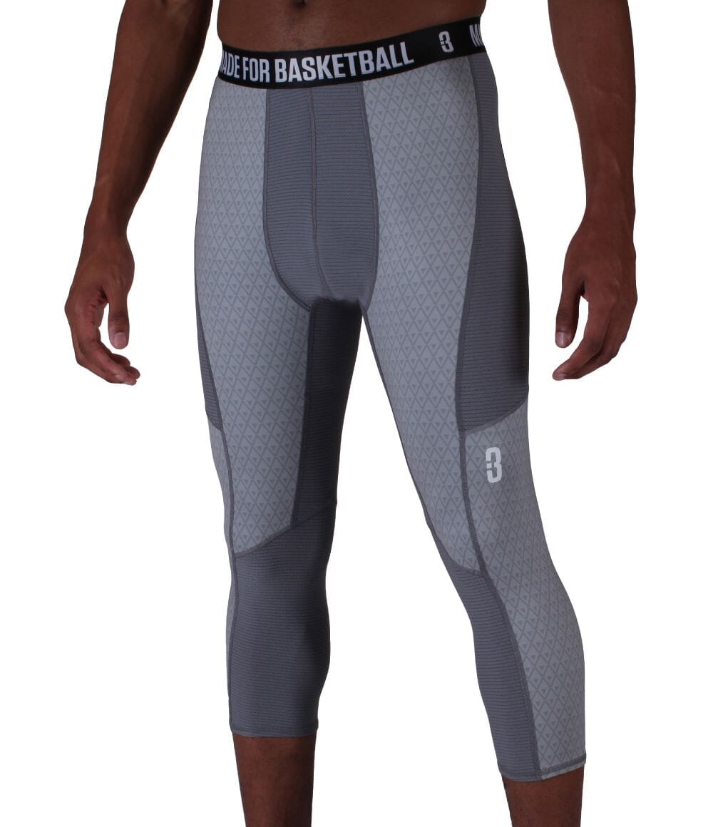 Triple Threat 3/4 Compression Tights - POINT 3 Basketball