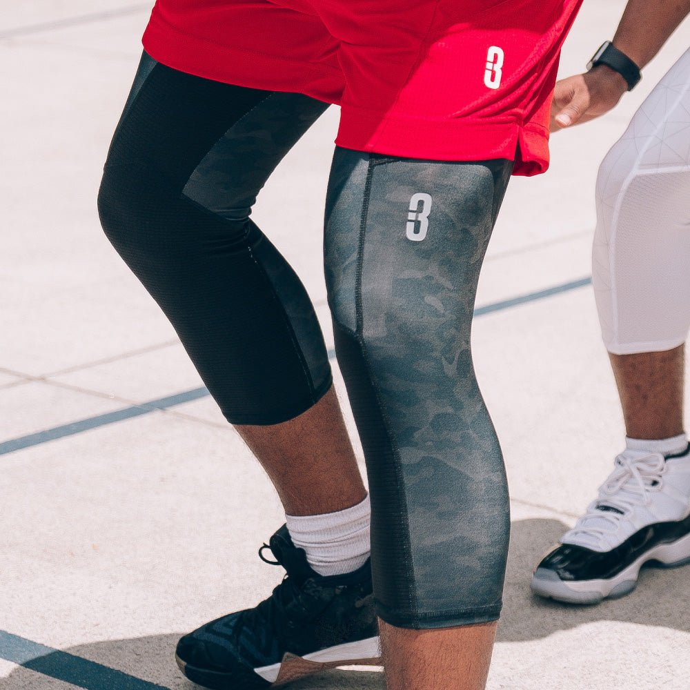 Triple Threat 3/4 Compression Tights - POINT 3 Basketball