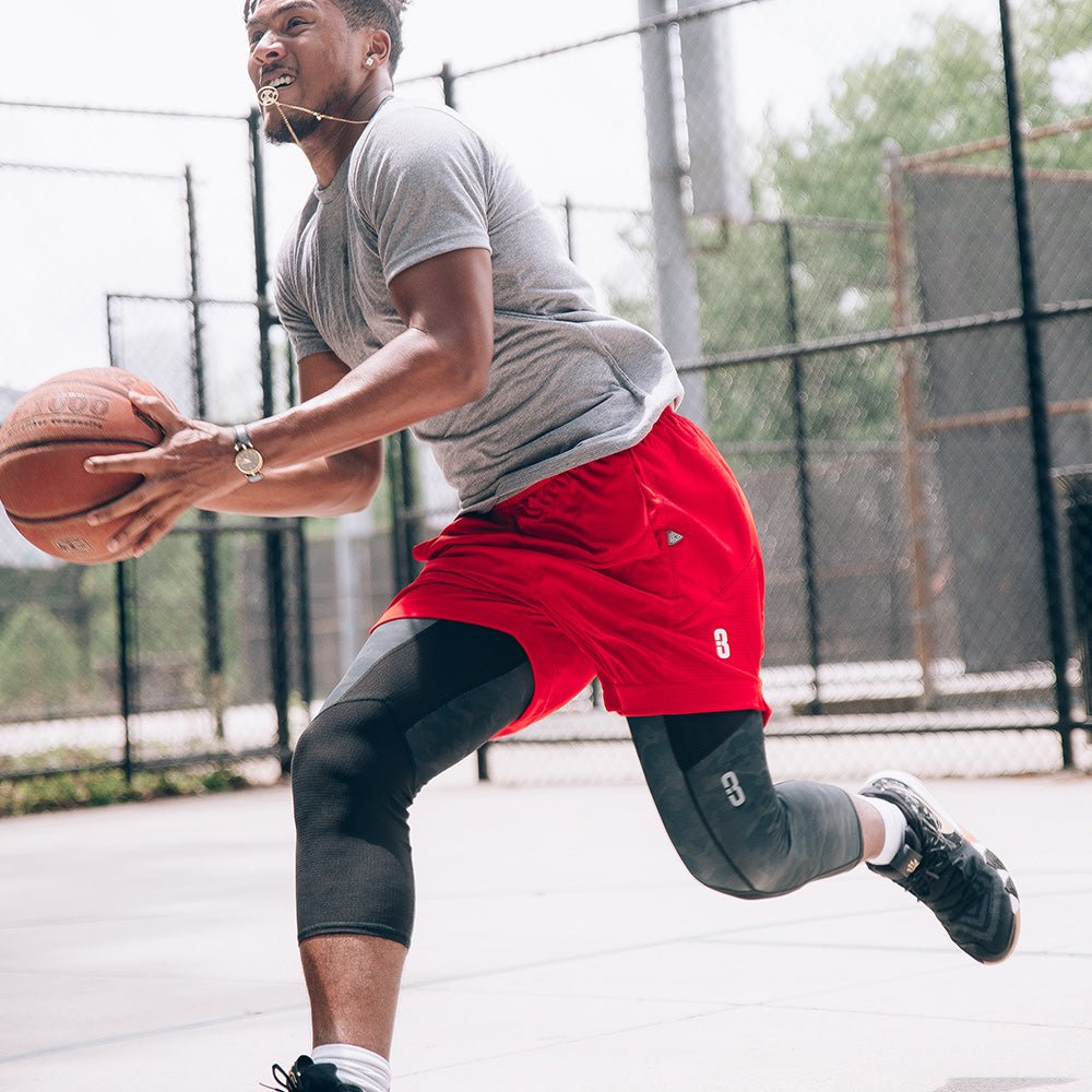 Triple Threat 3/4 Compression Tights - POINT 3 Basketball