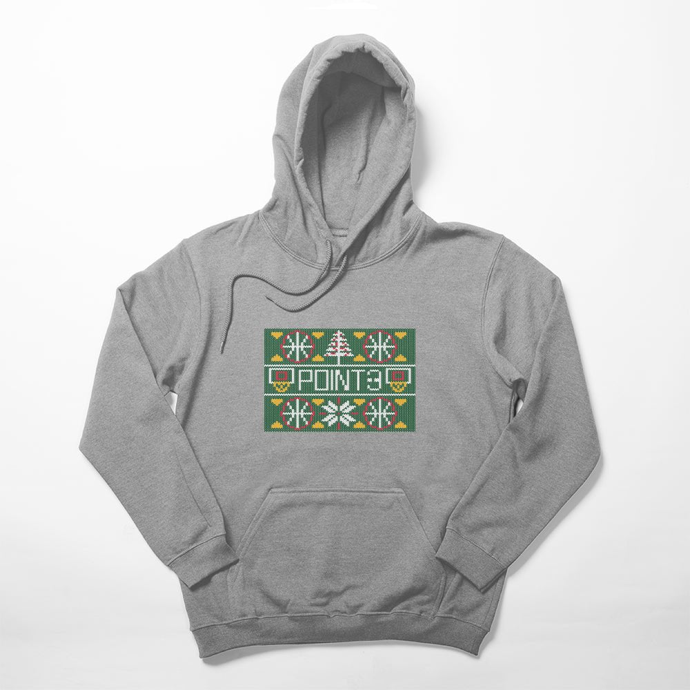 &quot;Ugly Xmas Sweater&quot; Hoodie - POINT 3 Basketball