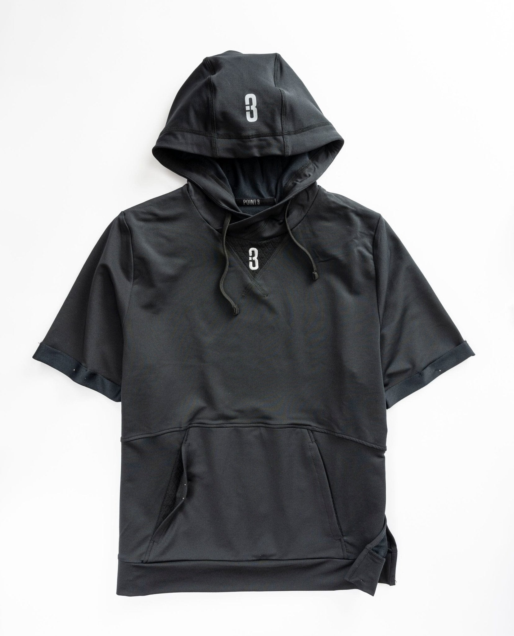 Versa S/S Hooded Warm - Up Top - POINT 3 Basketball