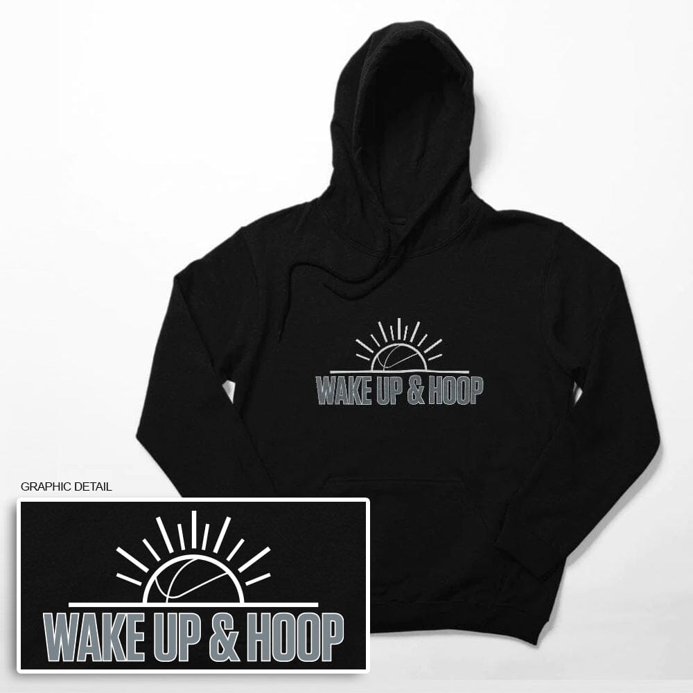 Wake Up &amp; Hoop Hoodie - POINT 3 Basketball