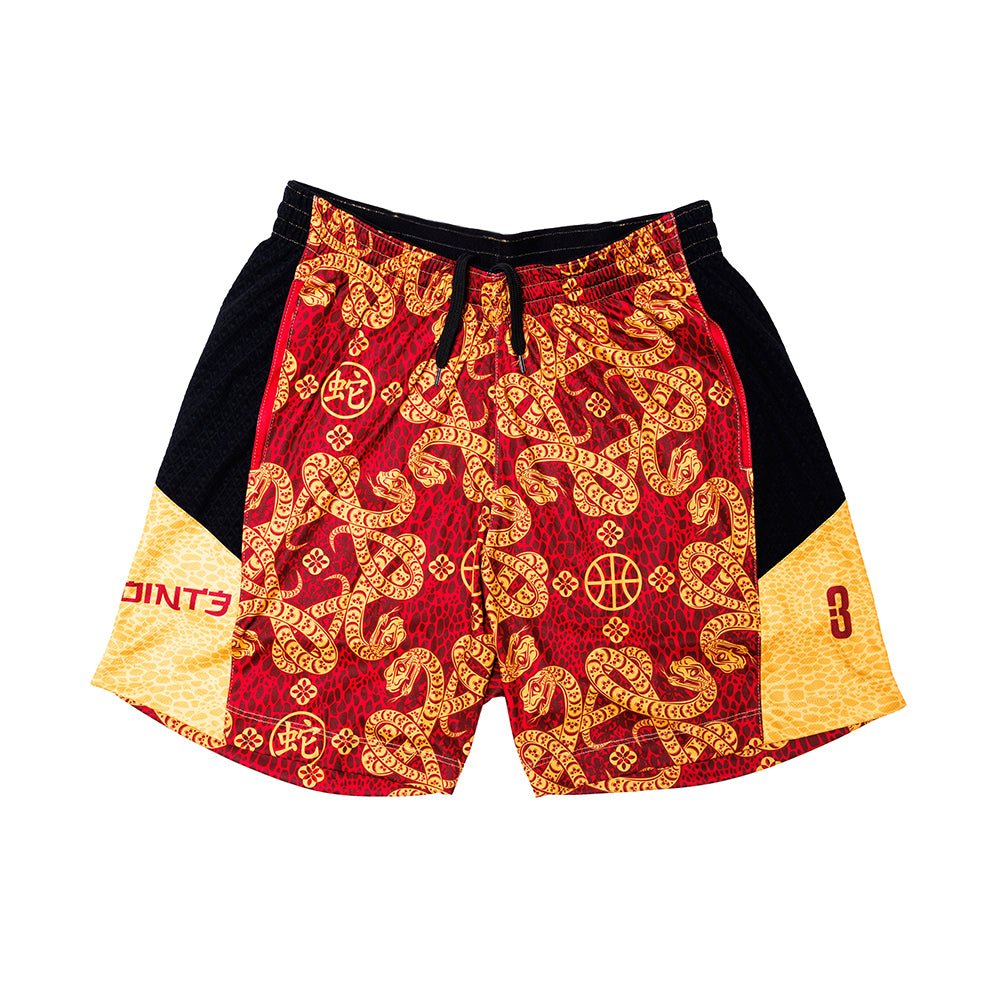 "Year of the Snake" DRYV Baller 2.0 Shorties - POINT 3 Basketball