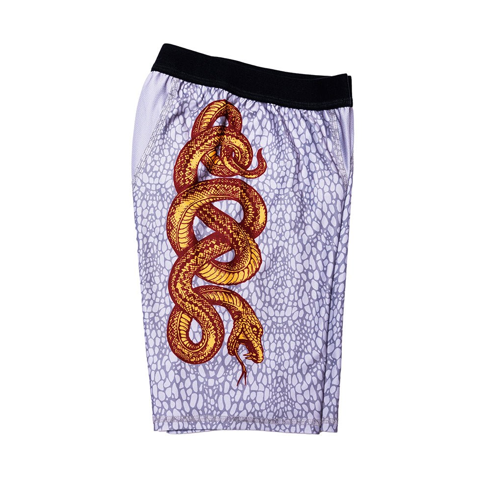 &quot;Year of the Snake&quot; Triple Threat Compression Shorts - POINT 3 Basketball