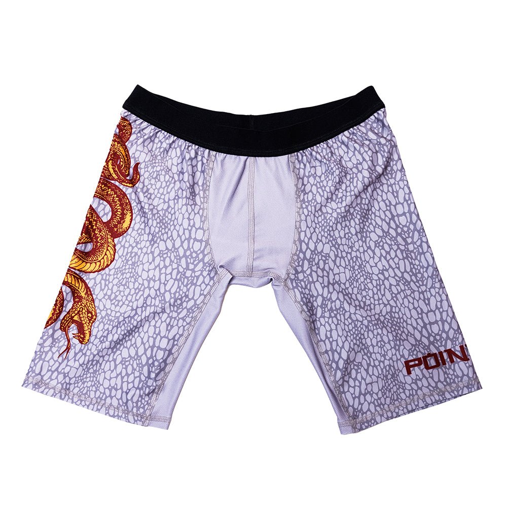 "Year of the Snake" Triple Threat Compression Shorts - POINT 3 Basketball