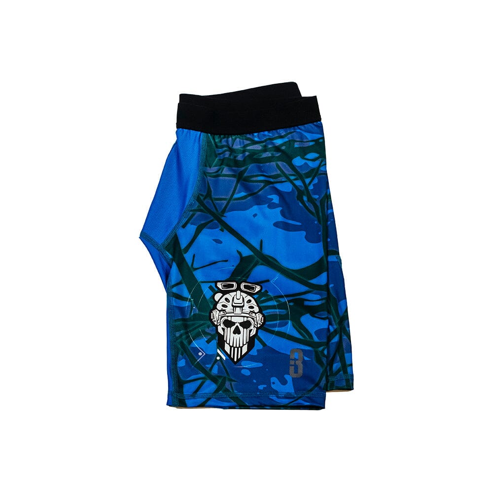 Call of Duty MWII "Branch Camo" Triple Threat Compression Shorts Compression POINT3 Gear
