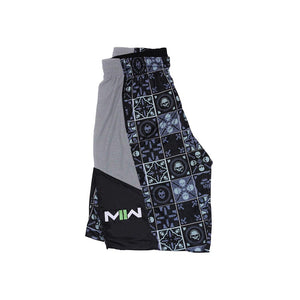 Call of Duty MWII "Day of the Dead" DRYV Baller 2.0 Shorties Shorts POINT3 Gear