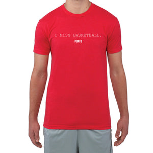 I MISS BASKETBALL T-Shirt graphic T's POINT 3 Basketball