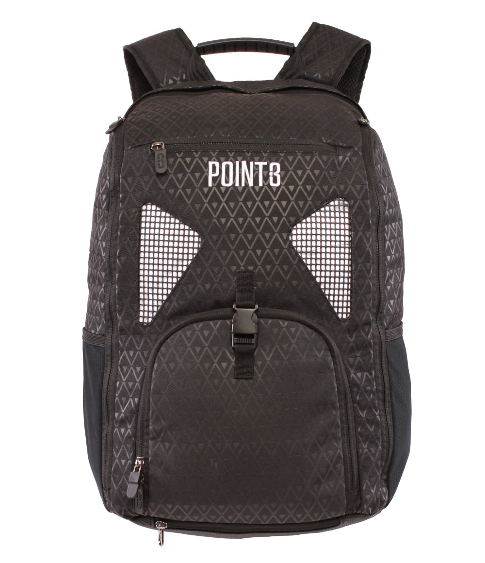  POINT3 Atlanta Hawks POINT3 Road Trip 2.0 Basketball Backpack  - Red : Sports & Outdoors