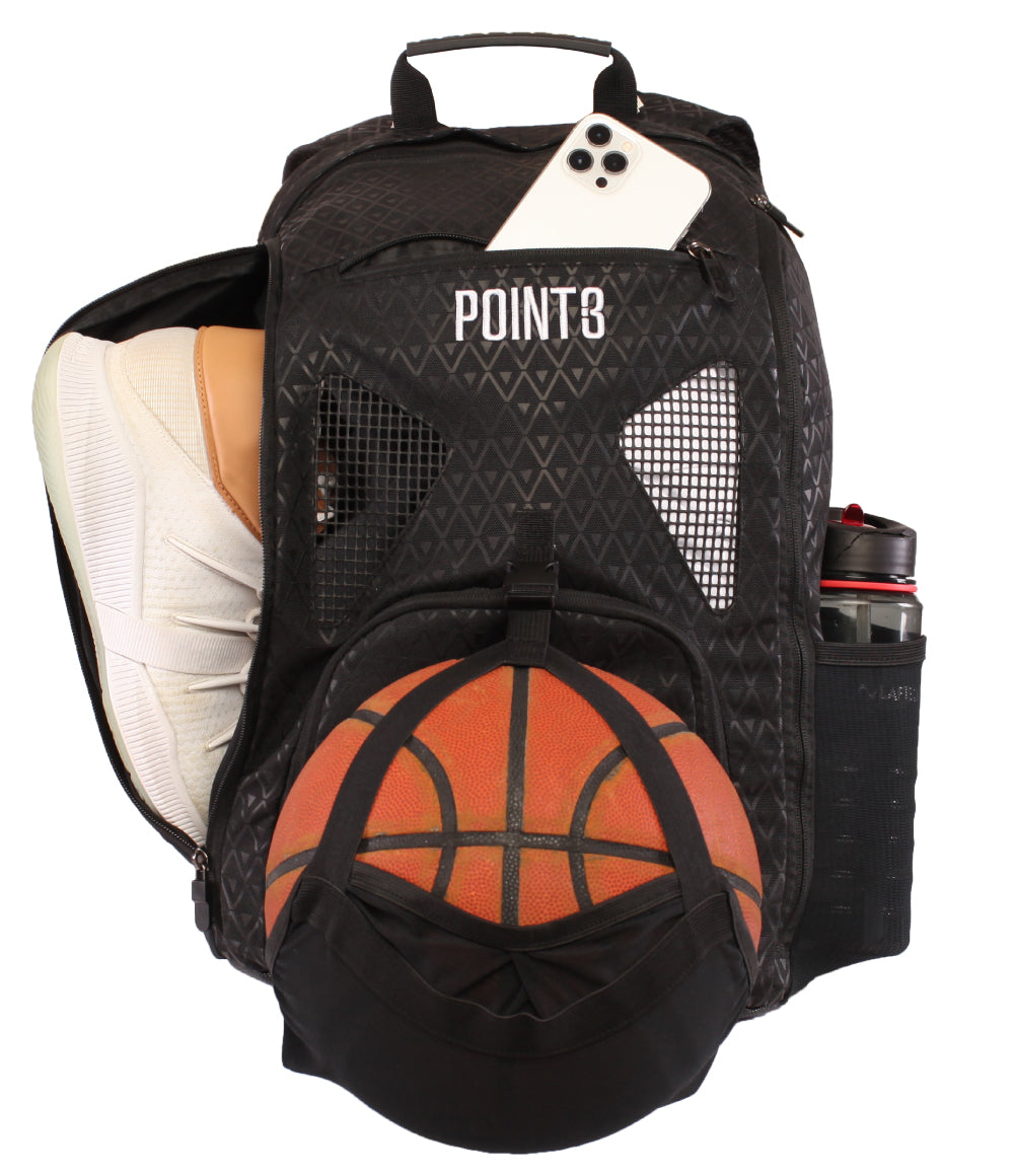 Backpack 1 Compartments NBA Black