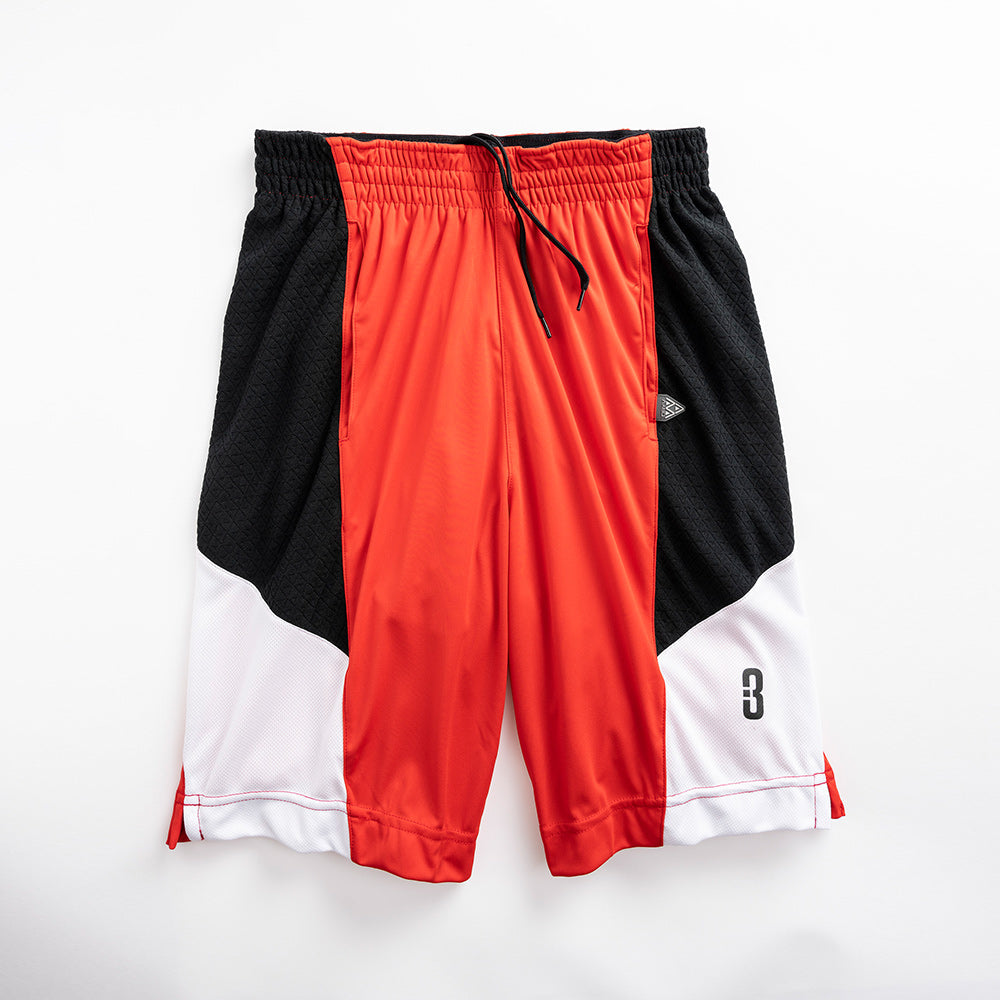 DRYV Baller 2.0 Mens Dry Hand Zone Basketball Shorts - POINT 3