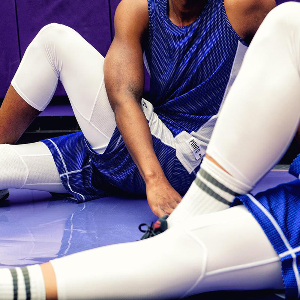Triple Threat 3/4 Compression Tights - POINT 3 Basketball
