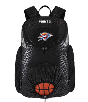 Oklahoma City Thunder - Road Trip 2.0 Basketball Backpack Backpacks POINT 3 Basketball