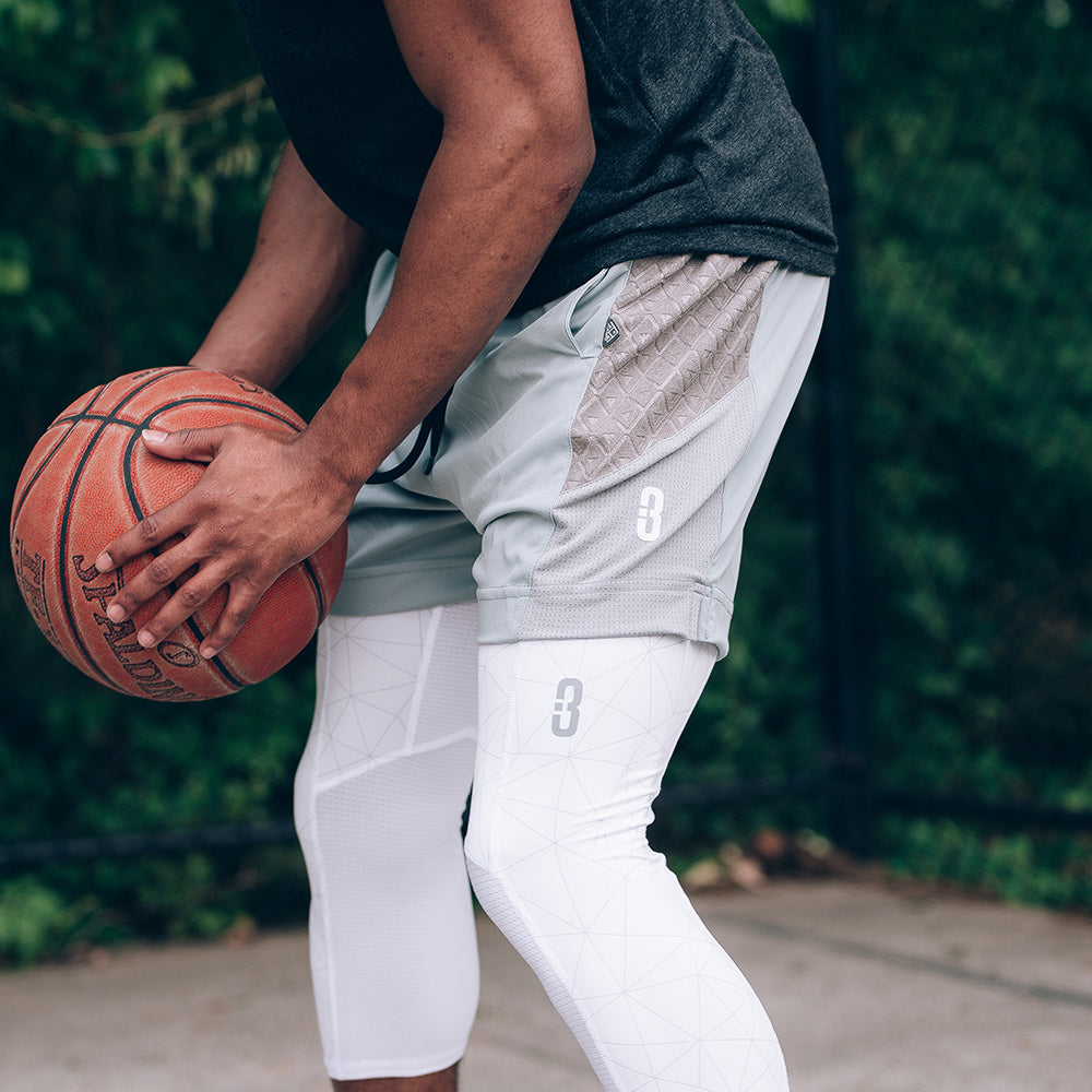 DRYV Baller 2.0 Mens Dry Hand Zone Basketball Shorts - POINT 3 Basketball